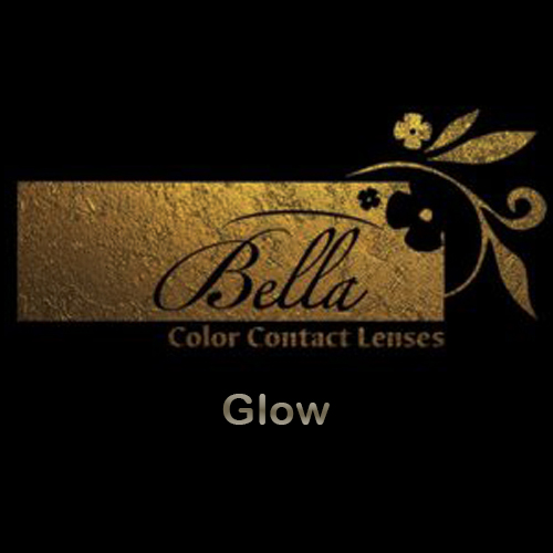 Bella Glow Navy Gray Contact Lenses